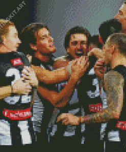 Collingwood Club Diamond Painting