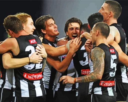 Collingwood Club Diamond Painting