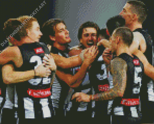 Collingwood Club Diamond Painting