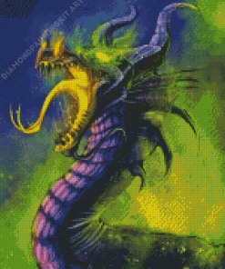 Maleficent Dragon Diamond Painting