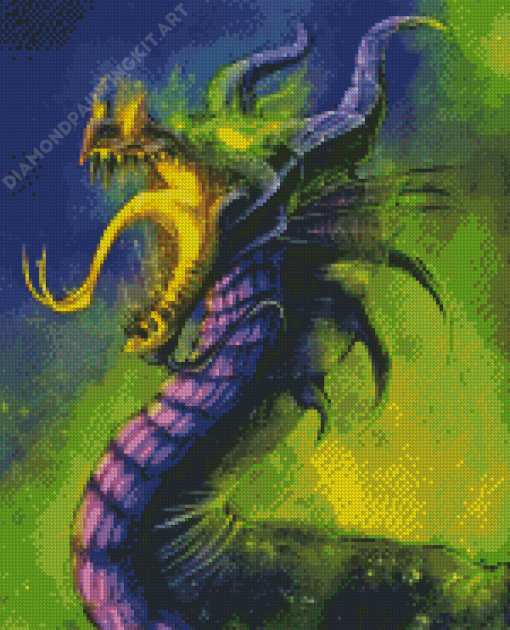 Maleficent Dragon Diamond Painting