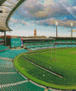 Cricket Stadium Diamond Painting