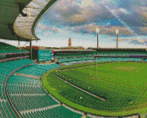 Cricket Stadium Diamond Painting