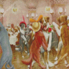 Dogs Party Diamond Painting