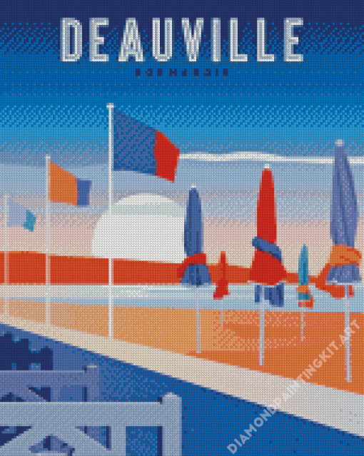 Deauville Poster Diamond Painting