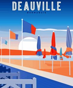 Deauville Poster Diamond Painting