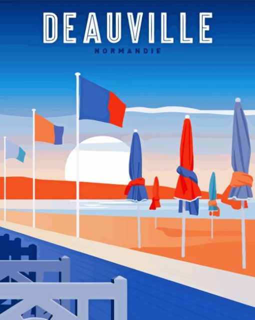 Deauville Poster Diamond Painting