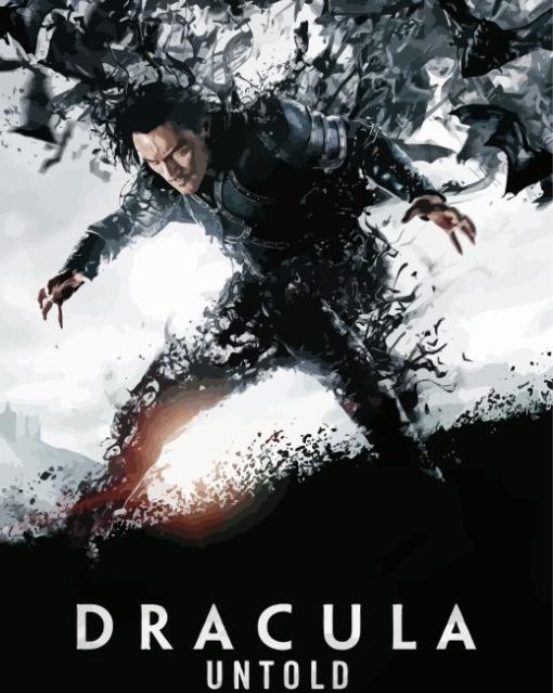 Dracula Untold Poster Diamond Painting