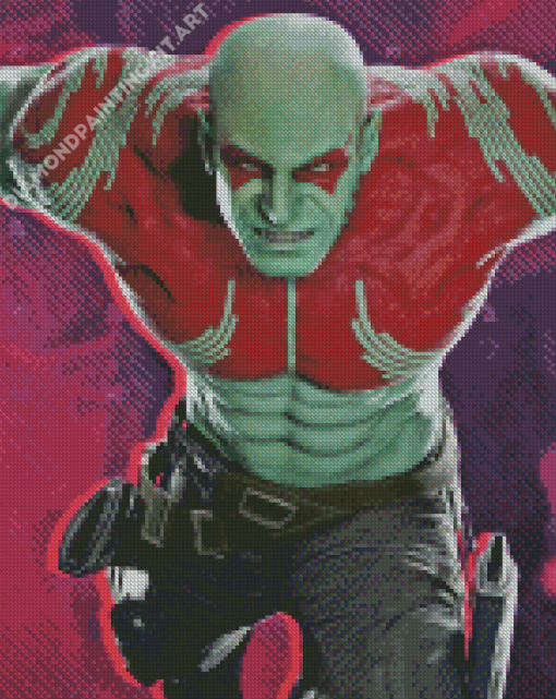 Drax The Destroyer Diamond Painting