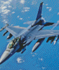 Fighting Falcon Diamond Painting