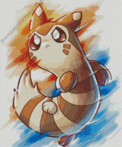 Furret Anime Diamond Painting