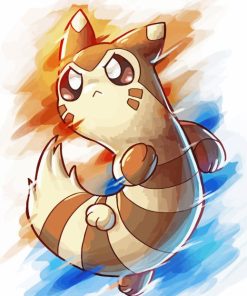 Furret Anime Diamond Painting