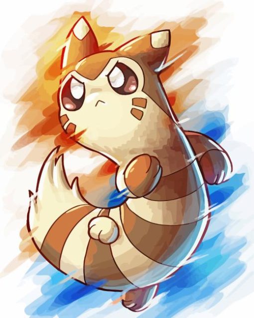 Furret Anime Diamond Painting