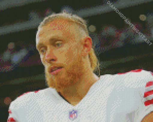 George Kittle Diamond Painting