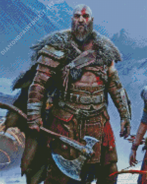 God Of War Ragnarok Diamond Painting