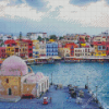 Greece Chania Diamond Painting