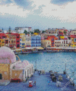 Greece Chania Diamond Painting