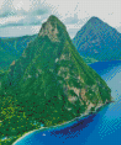 Gros Piton Diamond Painting