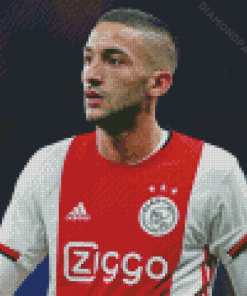 Hakim Ziyech Diamond Painting