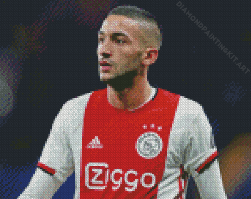 Hakim Ziyech Diamond Painting