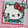 Hello Kitty Sanrio Diamond Painting