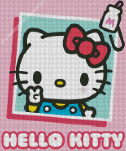 Hello Kitty Sanrio Diamond Painting