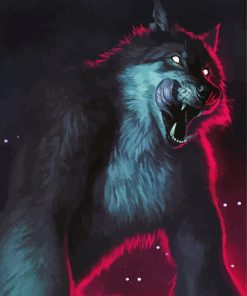 Werewolf Animal Diamond Painting