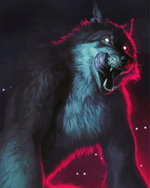 Werewolf Animal Diamond Painting