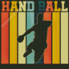 Handball Poster Diamond Painting