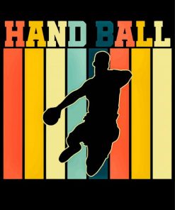 Handball Poster Diamond Painting