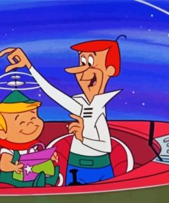 Jetsons Cartoon Diamond Painting