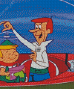 Jetsons Cartoon Diamond Painting