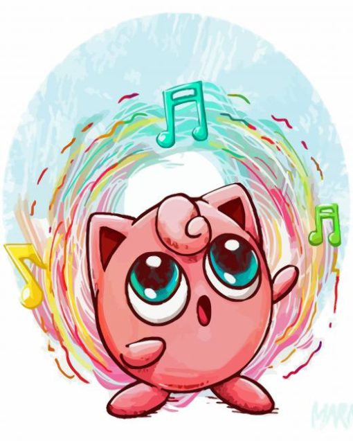 Jigglypuff Art Diamond Painting