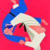 Judo Fighters Diamond Painting