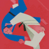 Judo Fighters Diamond Painting