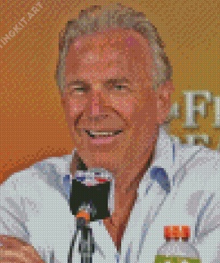 Kevin Costner Diamond Painting