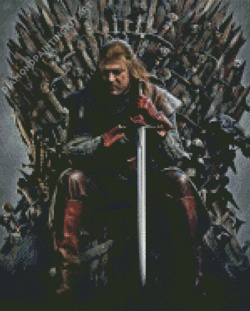 King Ned Stark Diamond Painting