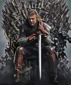 King Ned Stark Diamond Painting