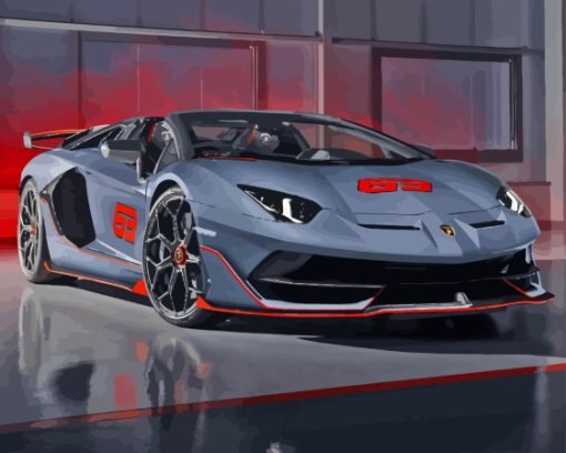 Lamborghini Huracan Diamond Painting