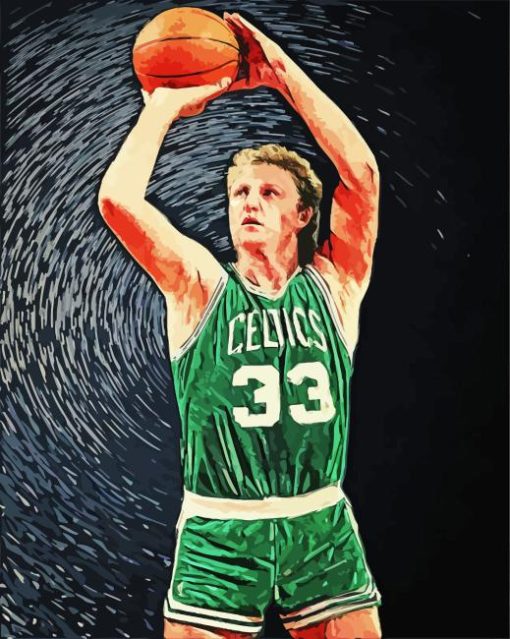 Larry Bird Diamond Painting