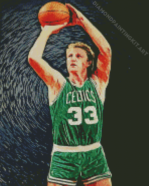 Larry Bird Diamond Painting