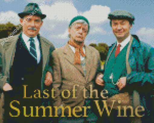 Last Of The Summer Wine Poster Diamond Painting