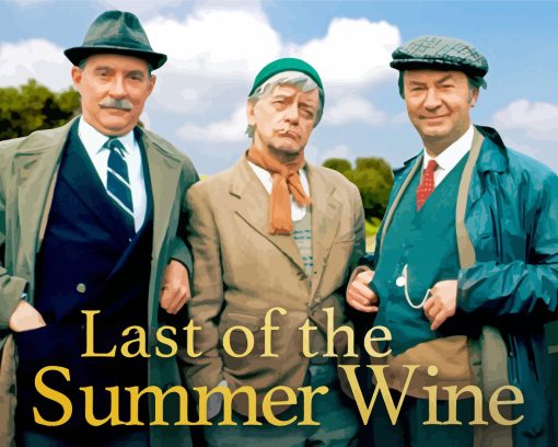 Last Of The Summer Wine Poster Diamond Painting