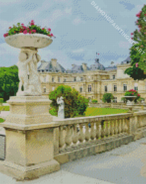 Le Jardin Du Luxembourg Diamond Painting