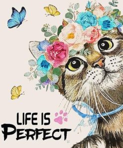 Life Is Perfect Diamond Painting