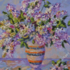 Lilac Flowers Diamond Painting