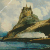 Lindisfarne Castle Diamond Painting