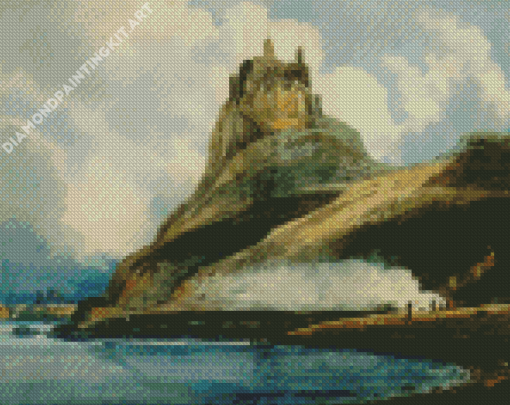 Lindisfarne Castle Diamond Painting