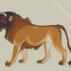 Lion Bull Diamond Painting