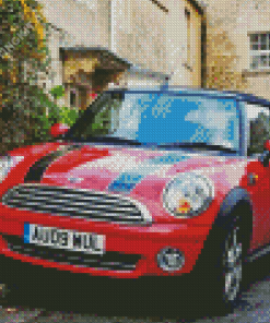 London Mini Car Diamond Painting